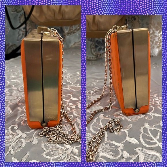 Modern Chained Evening Bag - Picture 3 of 8
